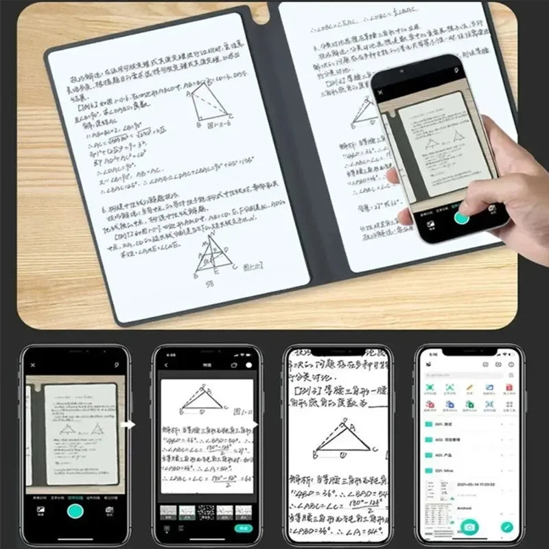 Mini Erasable Whiteboard Notebook