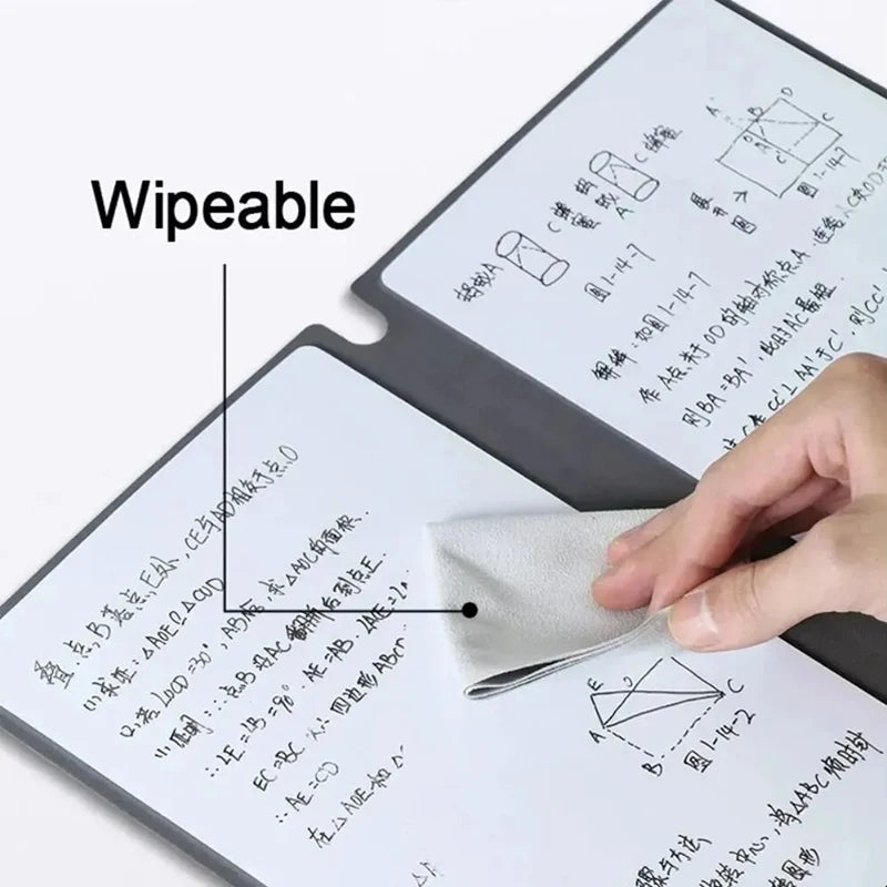 Mini Erasable Whiteboard Notebook