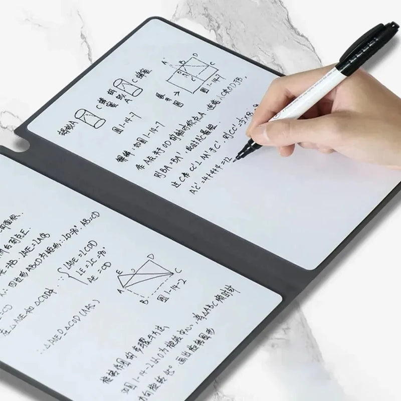 Mini Erasable Whiteboard Notebook