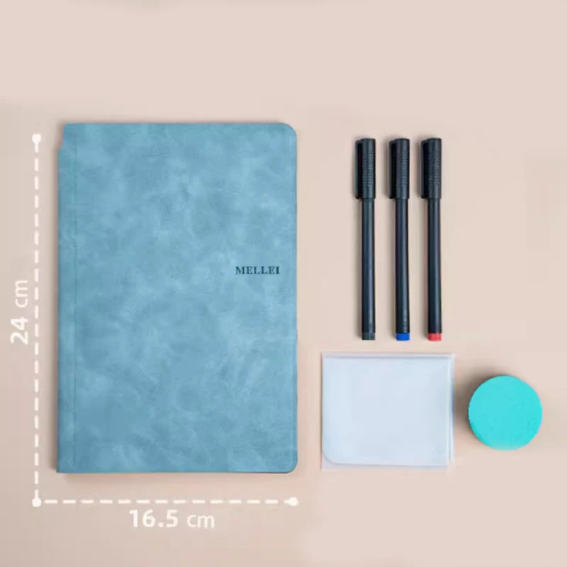 Mini Erasable Whiteboard Notebook