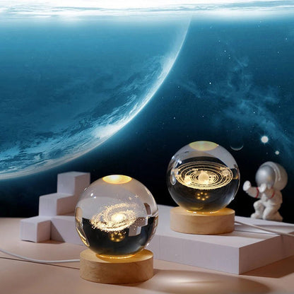 Galaxy Astronaut 3D Lamp - Noble Selected Goods & Co.